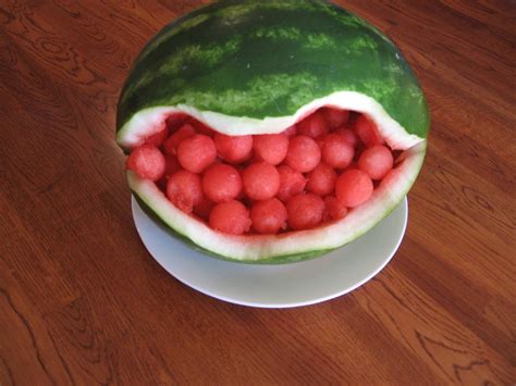 Almost Unschoolers Tips For Carving A Watermelon To Look Like A Clam