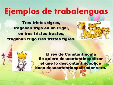 Juegos organizados el juego de la escoba. PRACTICAMOS TRABALENGUAS | Blog Bilingüe