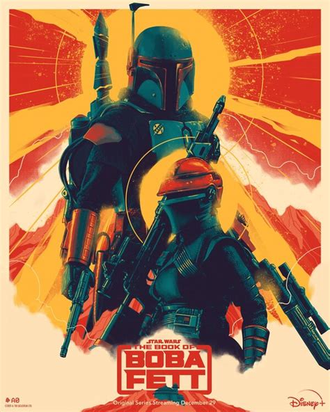 New Disney Star Wars The Book Of Boba Fett Poster 3