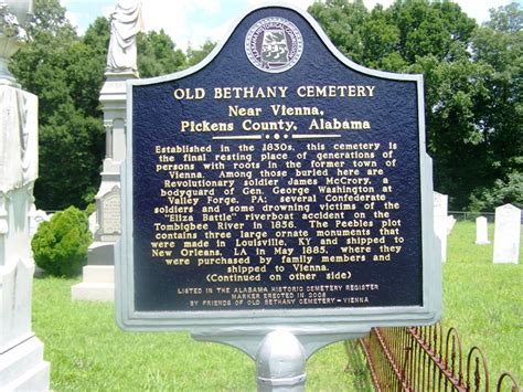 Old Bethany Cemetery In Vienna Alabama Find A Grave Cemetery