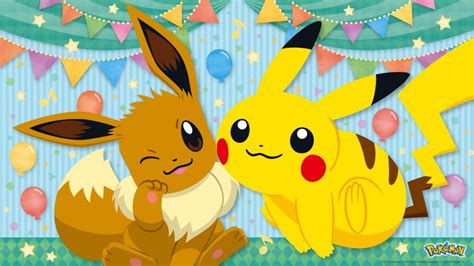 Decorate Your Devices With Pokémon Birthday 2018 Wallpapers Nintendo