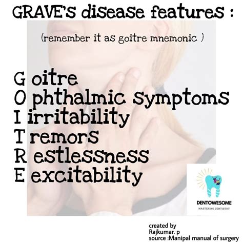 Mnemonic For Graves Disease Dentowesome