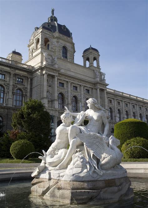 Vienna Fountain For The Museum Stock Photo Image Of Europe