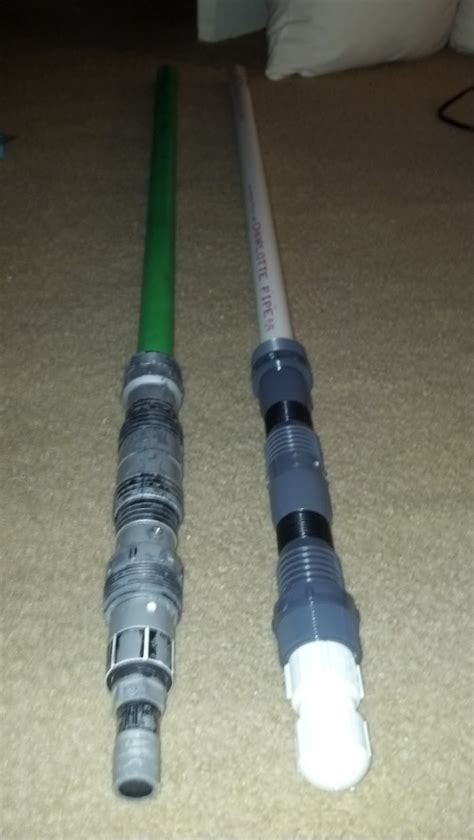 Owners, designs, tips, tutorials, painting, etc. Timbo's Creations: PVC Lightsaber