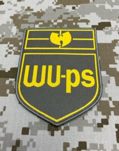 Wu Ps Woven Morale Patch Britkitusa