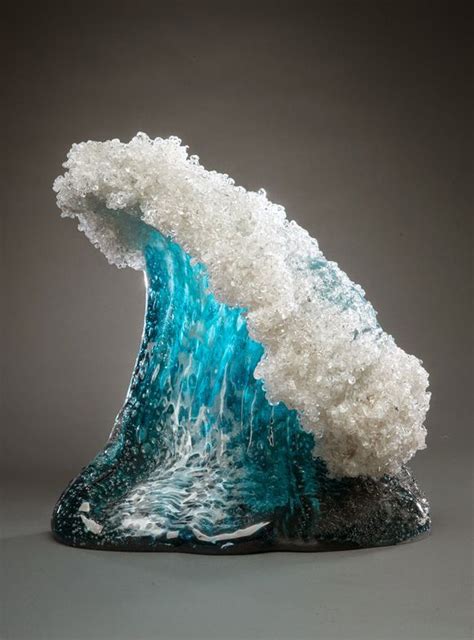 Majestic Ocean Wave Vases By Hawaiian Artist Duo The Design