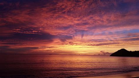 Amazing Caribbean Sunset St Lucia Sandals 2012 Youtube