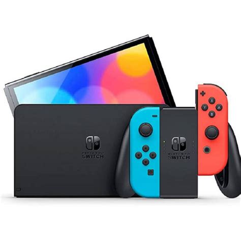 Consola Nintendo Switch Oled Neon Negra Nintendo