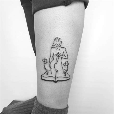 Strange And Erotic Minimalist Tattoos By Curt Montgomery Scene360 Cool Face Tattoos Cool