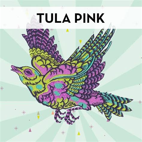 A Touch Of Tula Beautiful And Whimsical Tula Pink Embroidery Designs