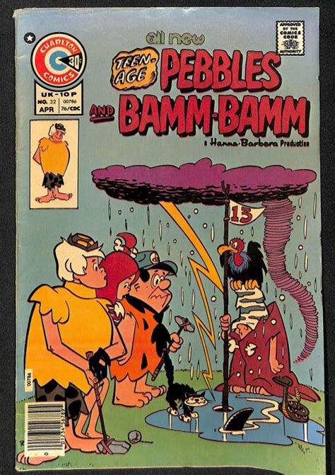 Pebbles And Bamm Bamm 32 1976 Comic Books Bronze Age Charlton