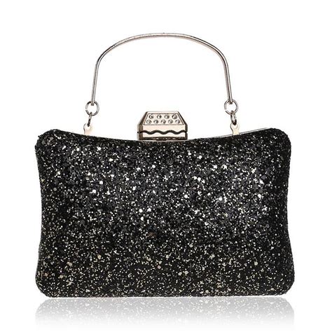 Sequin Evening Bags Exquisite Party Clutches Black With Images