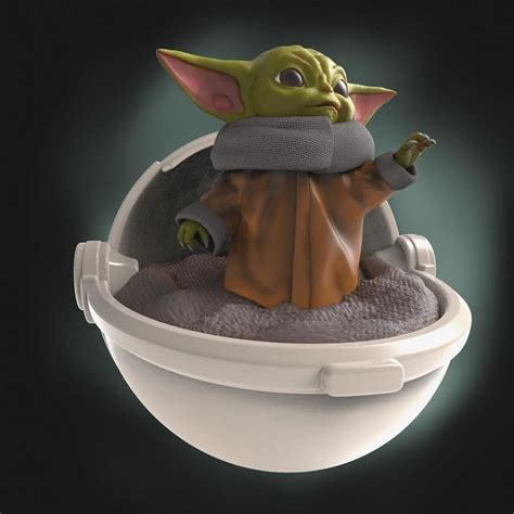 Best Baby Yoda 3d Printing Models To Make In 2020 In