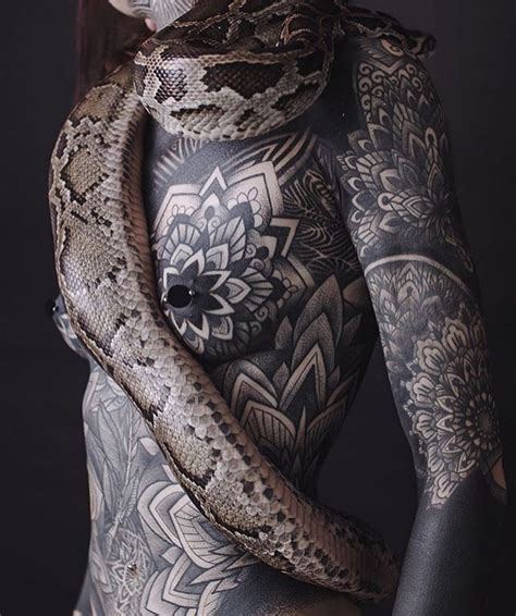 Murrrmurous Artist S U T R A Tattoos Tattooed Women Full Body