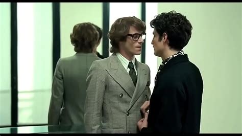 Gaspard Ulliel And Louis Garrel Gay Kiss Scenes From Movie Saint