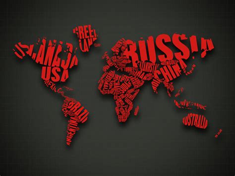 World Map Red By Gustafnagel On Deviantart