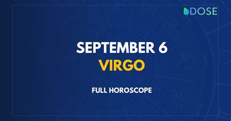 September 6 Zodiac Sign Compatibility Personality Traits And More Dose