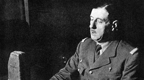 Video Il Y A 73 Ans De Gaulle Lançait Son Appel à La Résistance