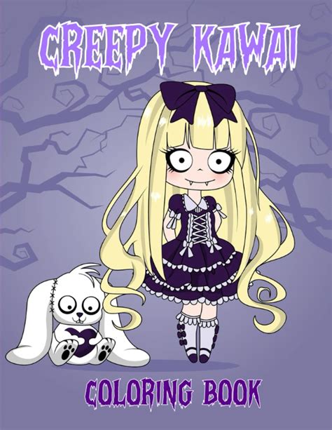 Buy Creepy Kawaii Coloring Book Creepy Kawaii Coloring Book Of Cute