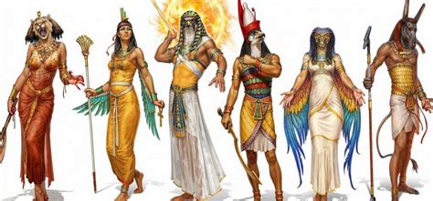 Deuses Egípcios Exemplos E Imagens Da Mitologia [resumo]