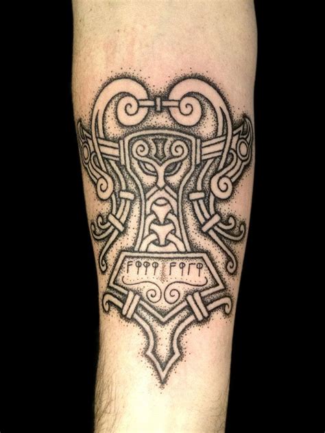 Thors Hammer On Frans By Stormpod On DeviantART Norse Tattoo