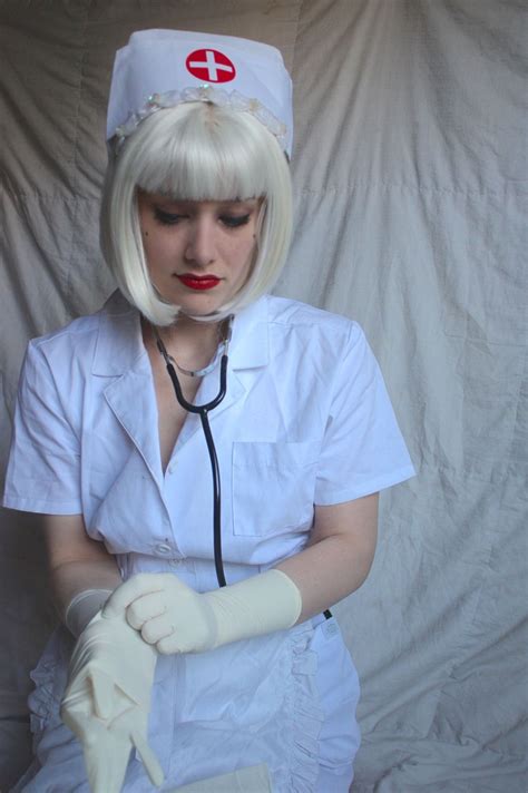 Good God Yume Kawaii Nurse Uniform Pastel Goth Kink Bdsm Lolita Medical Womens Fashion