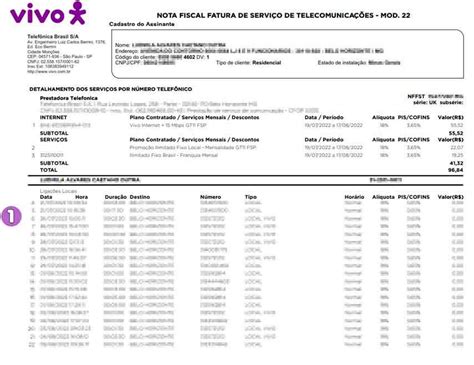 Vivo Detalhamento Da Conta