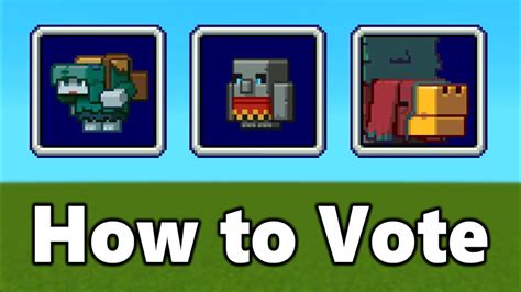 Minecraft Mob Vote 2022 How To Vote In Minecraft Bedrock Edition