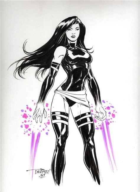 Psylocke 1 By Scott Dalrymple By Vmiferrari On Deviantart Psylocke