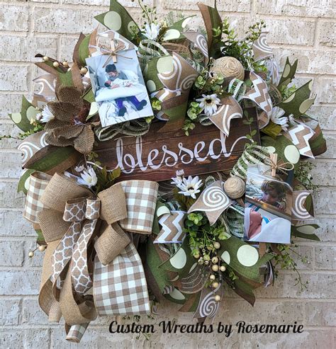 Blessed Everyday Wreath Handmade Wreaths Wreaths
