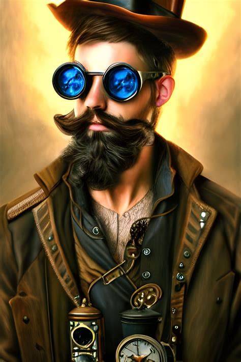Steampunk Alchemist Portrait By Galahadlafayette On Deviantart
