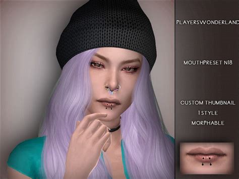 Custom Thumbnail Found In Tsr Category Sims 4 Cas Presets Presets Sims