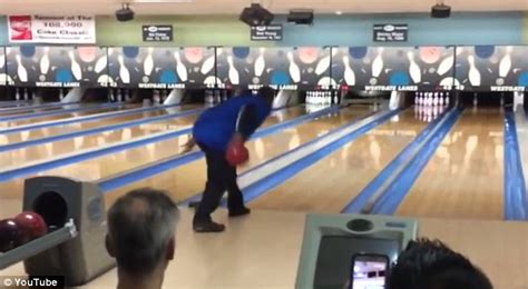 Hakim Emmanuel Bowls 36th Strike In A Row In New Video Daily Mail Online