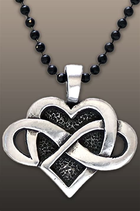 Celtic Infinite Heart Pendant Celtic Knot Works