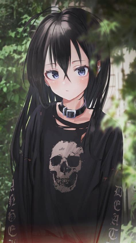 Gothic Anime Girl Emo Anime Girl Dark Anime Girl Chica Anime Manga Kawaii Anime Girl Manga