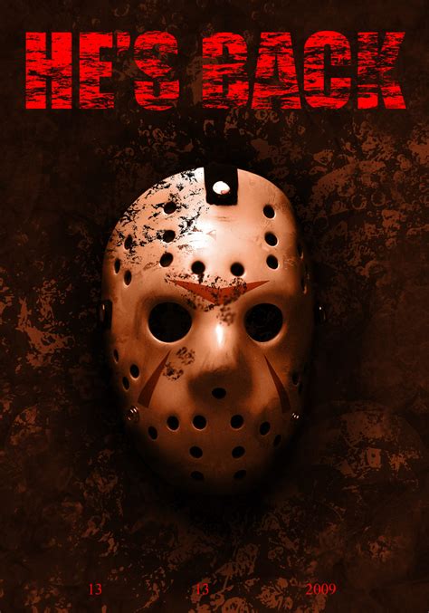 Friday the 13th first introduced us to jason voorhees via his mother pamela, who spends the entire movie killing counselors at camp crystal lake in the seventh installment of the friday the 13th franchise adds some supernatural elements into the horror/slasher mix. Friday The 13th Movie Poster by Silver--Jackal on DeviantArt