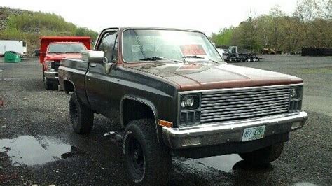 1981 Chevy Square Body Short Bed Pickup For Sale Photos Technical