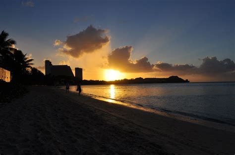 Guam Sunset Guam Celestial Sunset Beach Body Outdoor Outdoors