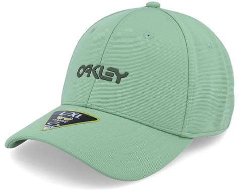 Panel Stretch Metallic Hat New Jade Flexfit Oakley Cap