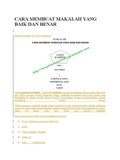 Ada beberapa langkah yang harus kita lalui sebelum membuat critical review, yaitu: Cara Membuat Paper Yang Baik Dan Benar - Bagi Hal Baik