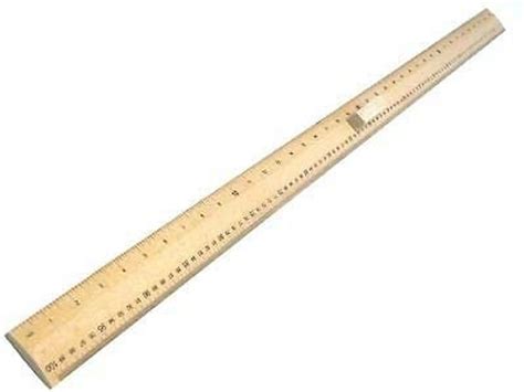 Wooden Rule 1 Meter Yard Stick Ruler Imperial And Metric Etsy Uk