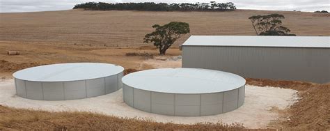 Nsw Drought Assistance Program Pioneer Water Tanks Large Steel