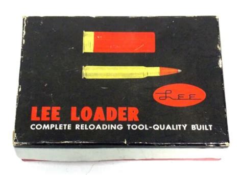 Vintage Lee Loader Reloading Kit For Ga Shells Hand Operated EBay