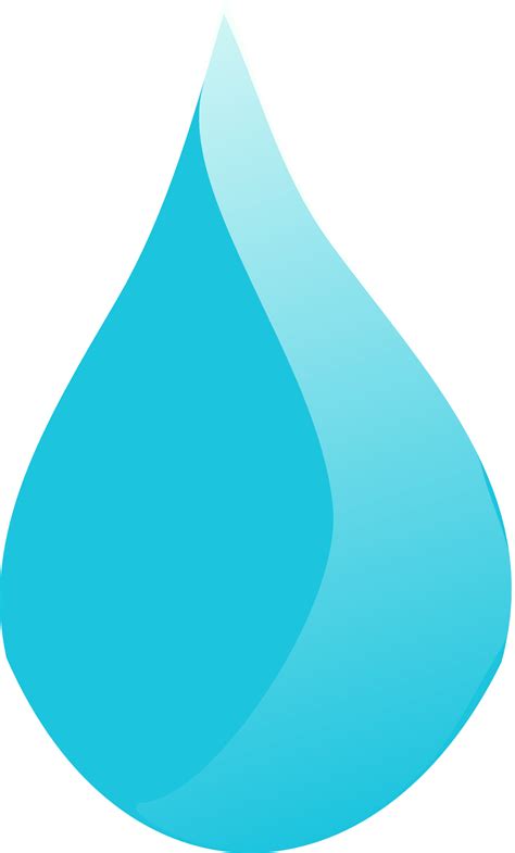 Water Drop Rain Drop Blue Liquid Teardrop Cartoon Vector Free Psd Vector Icons