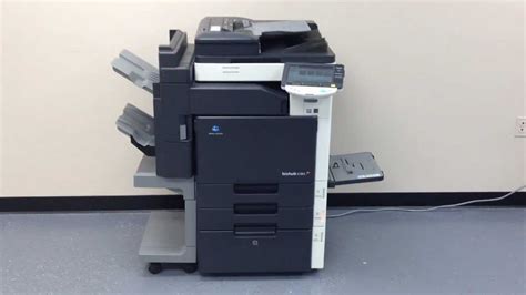 For assistance, please contact support. Testing of Konica Minolta Bizhub C353 - YouTube