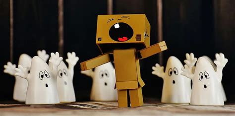 Danbo Ghost Fear Cry Run Away Funny Pikist