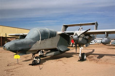 North American Rockwell Ov 10d Bronco At The Pima Air And Space Museum