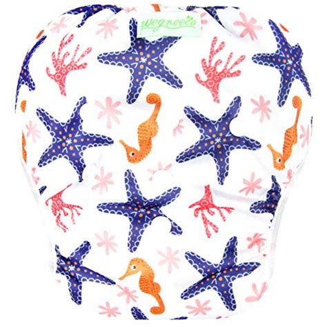 Wegreeco Baby And Toddler Snap One Size Adjustable Reusable Baby Swim