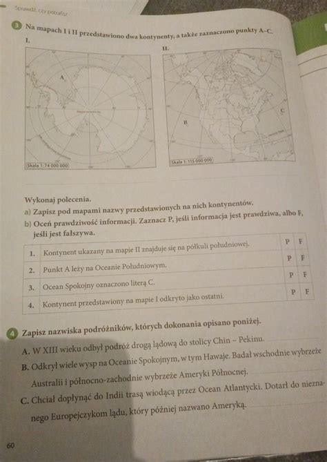 ćwiczenia Do Geografii Klasa 8 - Zadanie w załączniku To jest geografia klasa 5 ćwiczenia str 60Bardzo