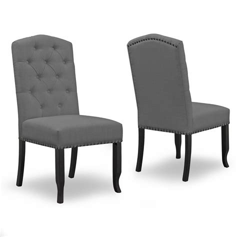 Shop target for dining chairs & benches you will love at great low prices. Set of 2 Aleeya Grey Fabric Dining Chair with Tufted ...